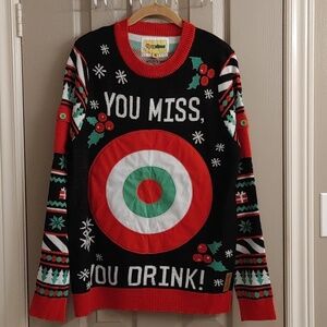 NWT Men's Tipsy Elves Holiday Sweater Medium